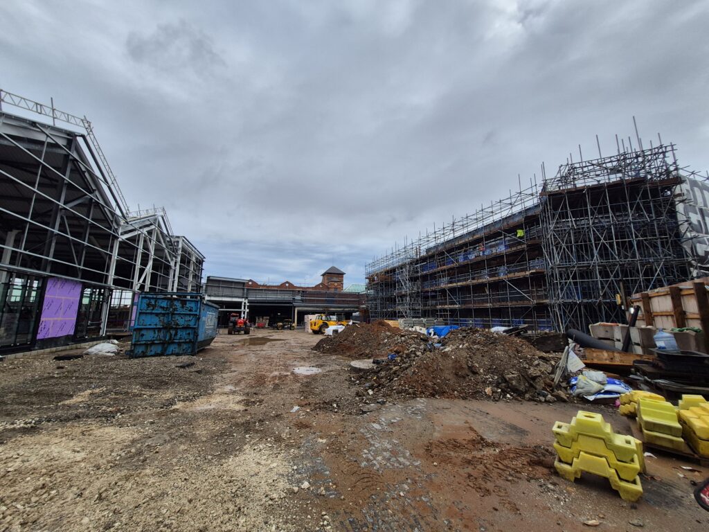 Sep 2026 - Public realm looking to cinema and market