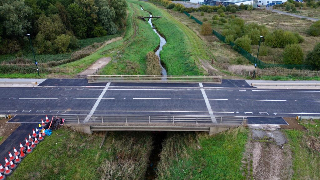 Major road improvement schemes completed ahead of winter
