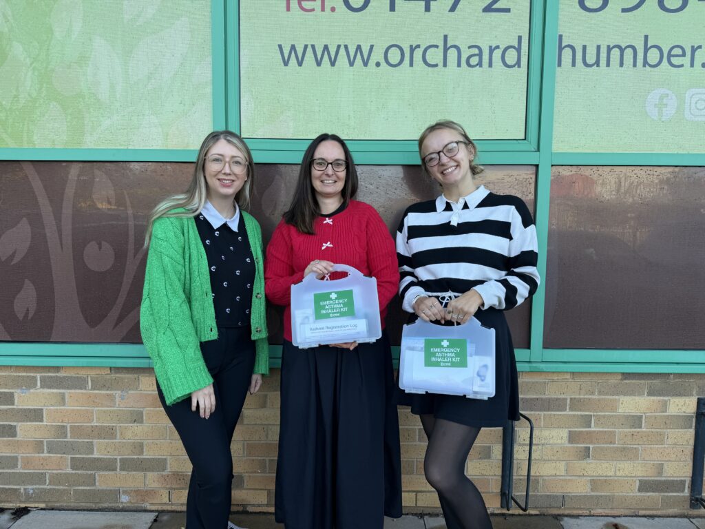 Orchard Education lead the way towards becoming the first Asthma Friendly accredited school in North East Lincolnshire.