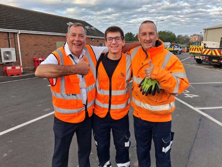 Hayden supported internship with team