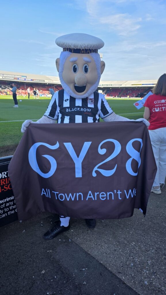 Grimsby pride shines through as football fans back Town of Culture 2028 bid