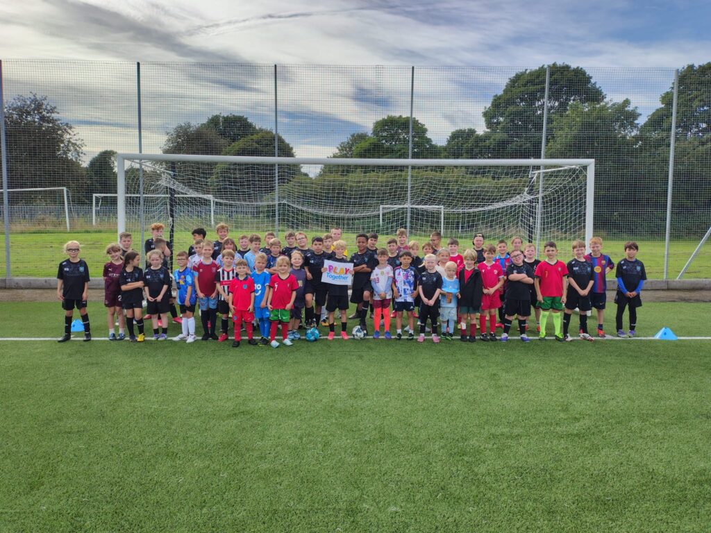 Meet the Grimsby football team helping keep kids moving and playing