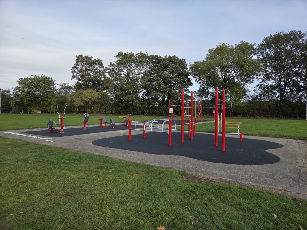 Parks and green spaces revamped across North East Lincolnshire with swings games and exercise equipment