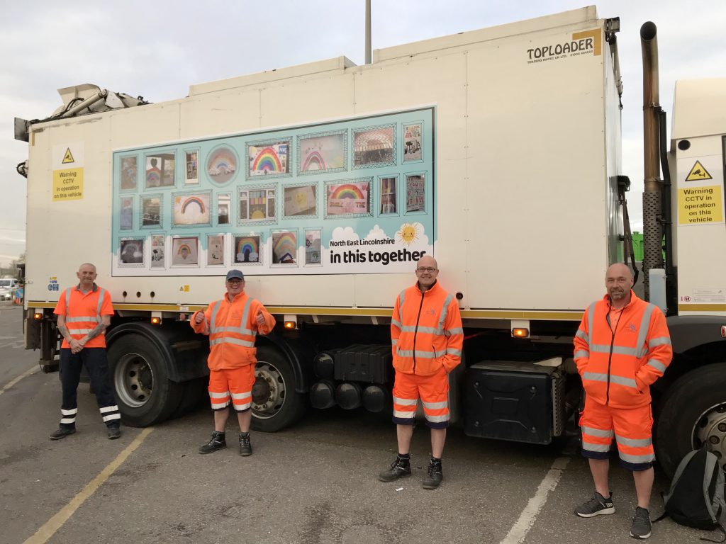 bin lorries for children